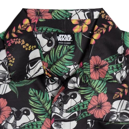 STAR WARS Stormtrooper Darth Vader Hawaiian Button Down Shirt Toddler to Big Kid3
