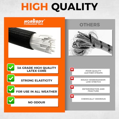 Image of 4-Piece 48 Inch Bungee Cords with Hooks, Heavy Duty Outdoor Elastic Bungee Straps, Industrial Grade Bungee Cord for Securing Tarps, Luggage, Tents, Bikes or Garden Tidying