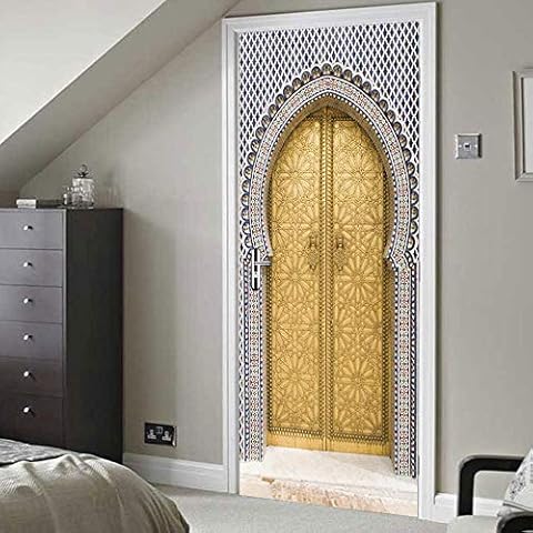 Autocollants de porte SHOMEY 3D Cover