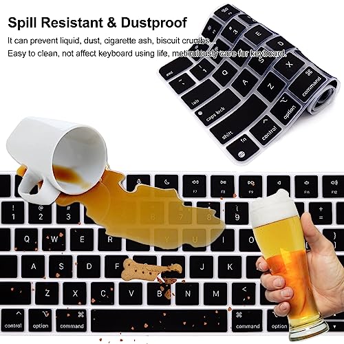 Protector de teclado de silicona para iMac A2449 2021 miniatura 3