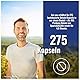 Betain HCL Kapseln – 275 Betaine Hydrochlorid Kapseln – 1400mg pro Tagesdosierung – HCL Pulver in Kapselform – Vegan Betaine-HCL – Reine Betaine Hydrochloride aus eigener Produktion aus dem Harz
