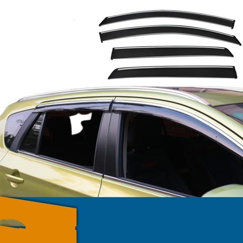 Déflecteurs de vitres pour Suzuki SX4 S-Cross 2017-2021 - 2