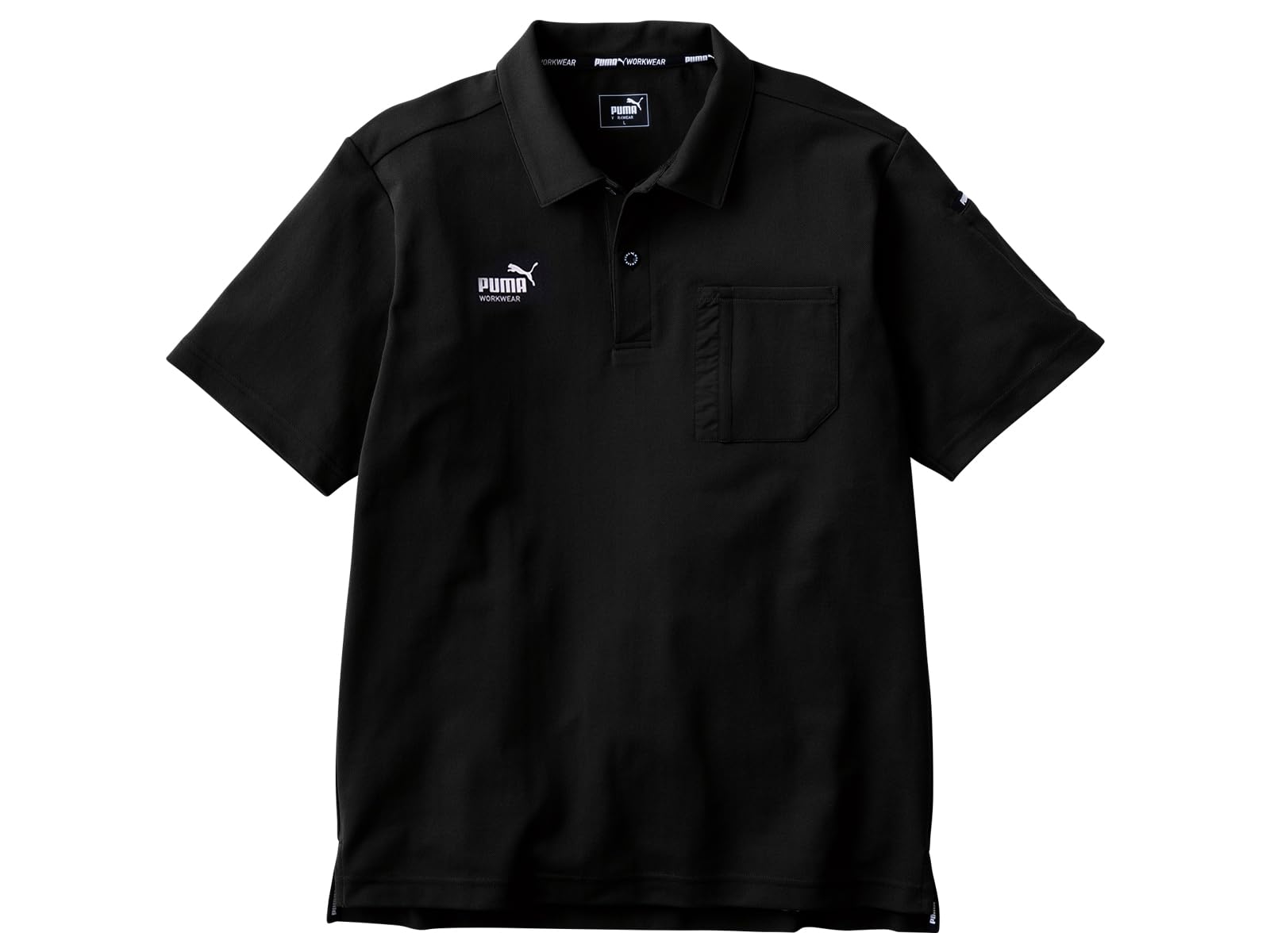 PUMA ブラックカモフラージュ ポロシャツ S PUMA ブラック ポロシャツ Sサイズ - メルカリ