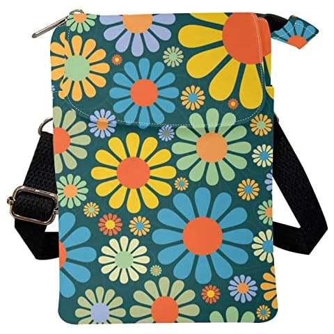 POLERO Bolsa de Mensajero de Lona de Girasol para Mujeres y Niñas Cover