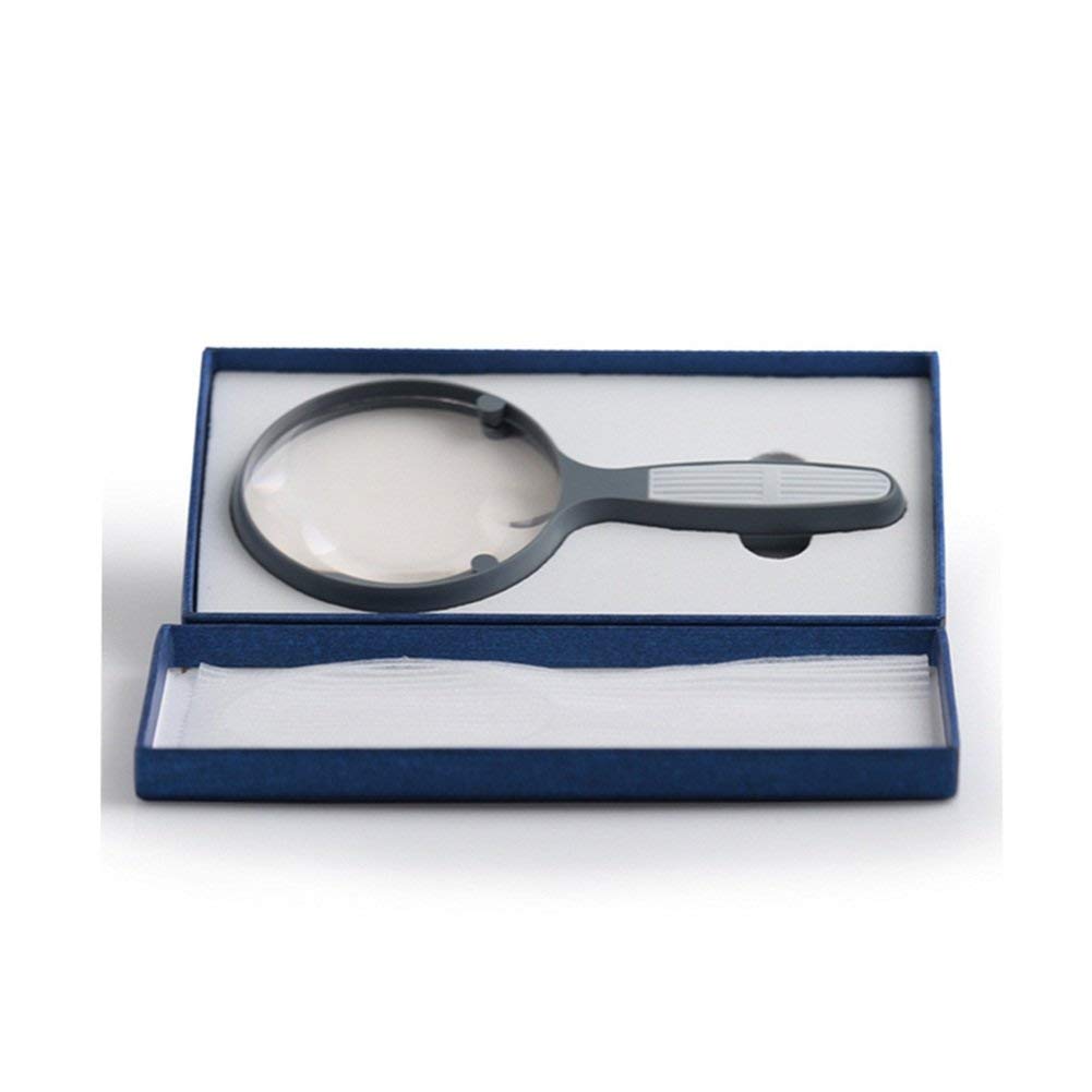 Okulary powiększające, szkło powiększające Ręczny starzec czytający Duża lupa soczewkowa 2,5X 4X Hd do identyfikacji rzemiosła Zegarki DIY Rzemiosło Rzeźba Naprawa interesting