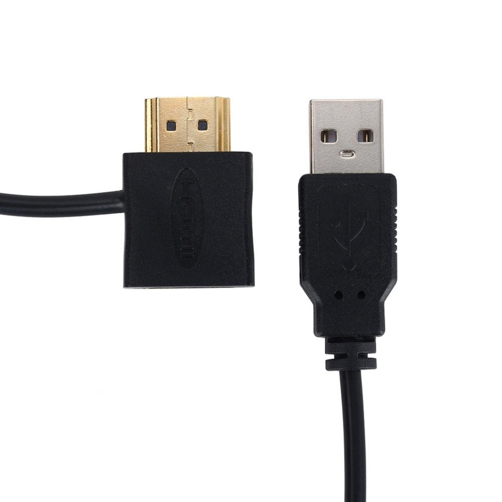 Cavo Adattatore Da USB A HDMI 50cm - Solo Per Ricarica, Collegamento Auto A Dispositivi HDMI (Nessun Trasferimento Video)