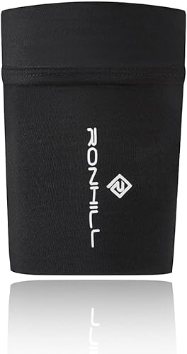 Ronhill - Bolsillo elástico unisex para adultos, color negro