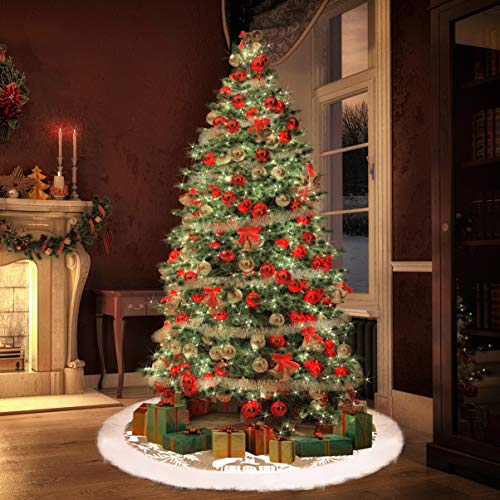 Avental De Base De Árvore De Natal Decorações De Esteira De Árvores De Natal Pequena Mini Árvore De