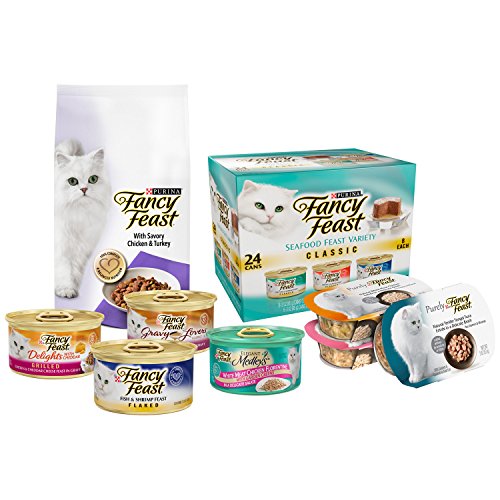 Fancy Feast Appetizers Natural White Meat Chicken And Shredded Beef Cat Food, 2-Ounce Pouch, Pack Of 10 #TOP6