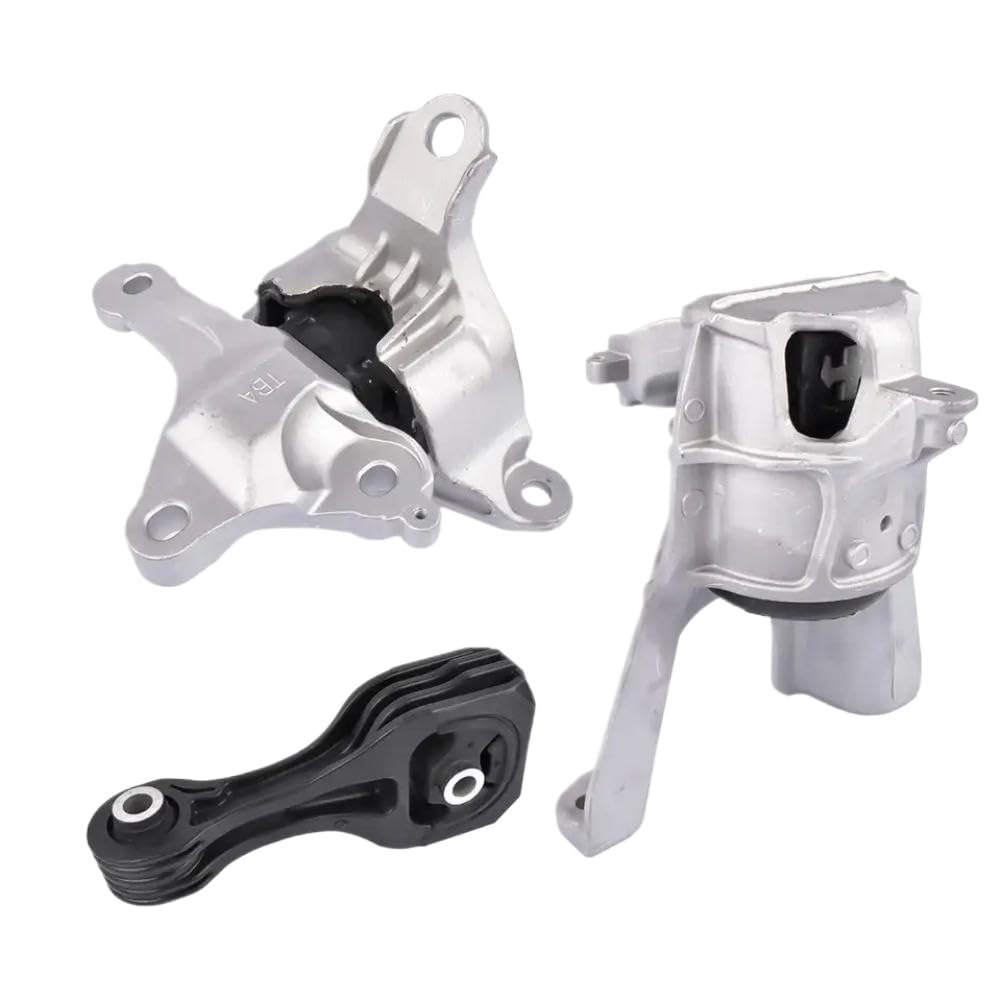 Engine Transmission and Torque Strut Mount 3PCS Compatible with 2016-2019 Civic 2.0L for Auto