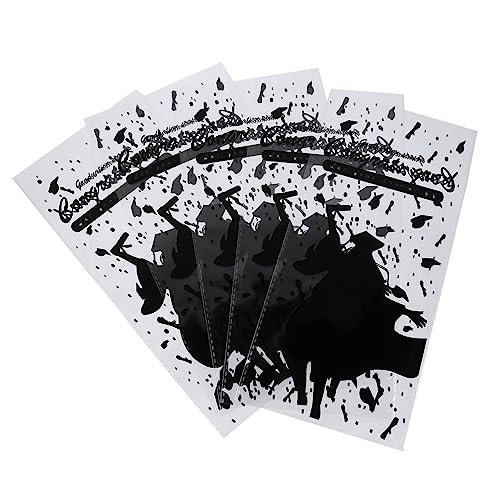 YOSADIER 100pcs 用 セロファン クッキー包装 魅 的なデザインと 夫な付