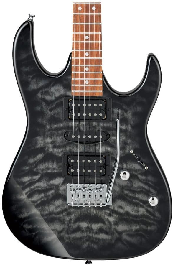 Ibanez GIO Series GRX70QA - Transparent Black Sunburst