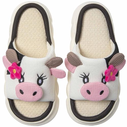 Cow Slippers Animal Slippers For Women men Indoor Outdoor House Home Bedroom Fuzzy Slipper Funny slipper Cow Stuff Gifts2