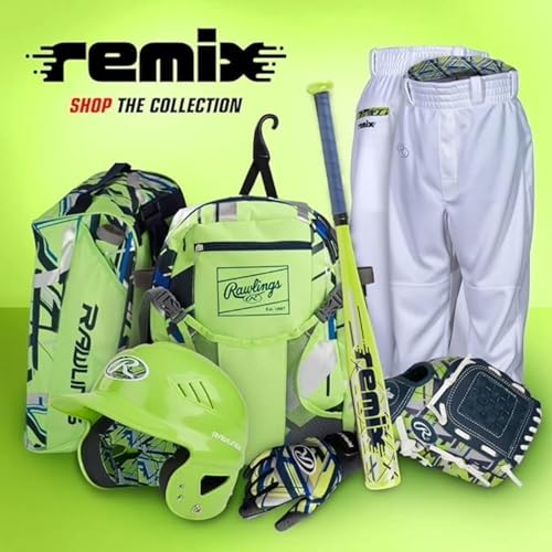 Rawlings | REMIX T-Ball & Youth Baseball Glove | Right Hand Throw | 9" | Green Rawlings | REMIX T-Ball & Youth Baseball Glove | Right Hand Throw | 9" | Green - Image 7