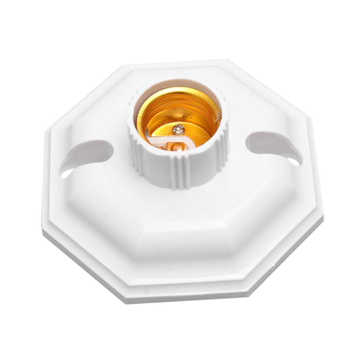 Gadpiparty 12 Pz portalampada adattatore per lampadina decorazioni per feste di Natale attacco base lampadina e27 attacco luce e27 base leggera lampade PRESA staffa bianca