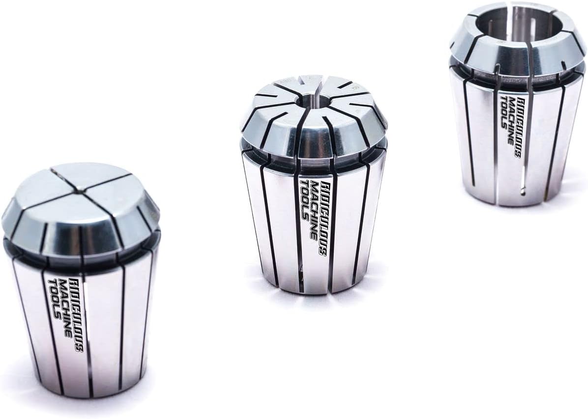 ER20 ULTRA Precision Spring Collet Set 8 Piece (0.0001" T.I.R.) USA 100% Quality Control