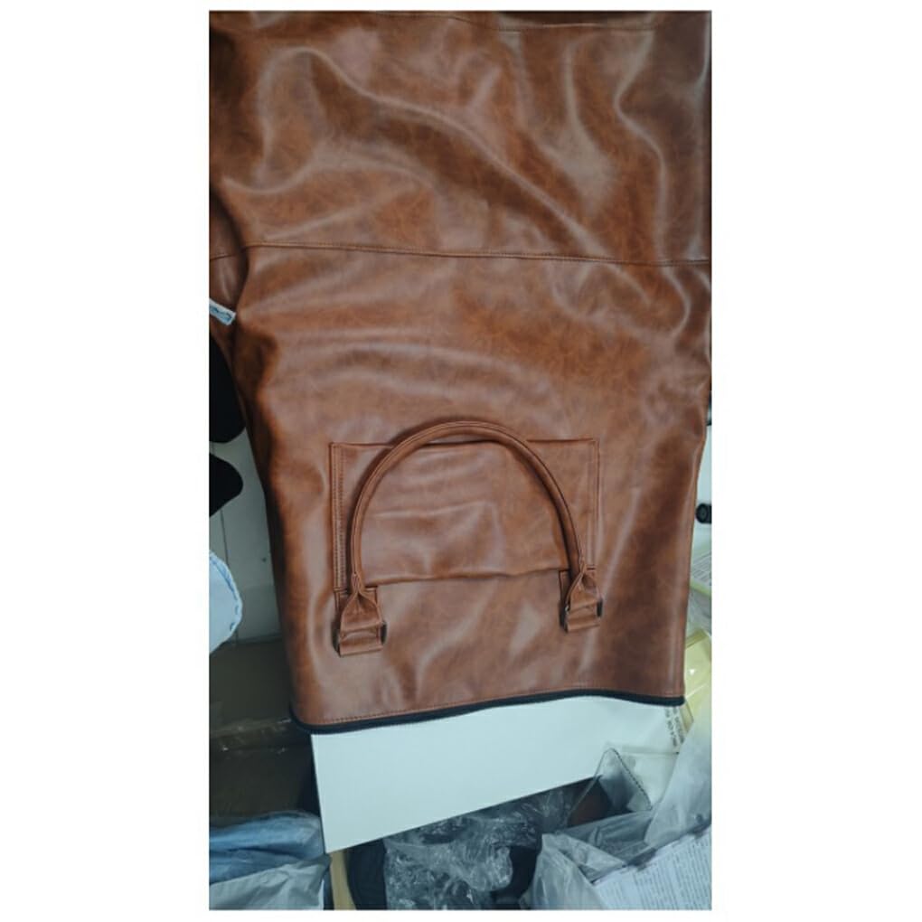 Business Reisetasche im Anzug, 2 in 1 umwandelbare Kleidertasche, hängender Koffer, wodurch die Kleidertasche sehr modisch aussieht, Dunkelbraun