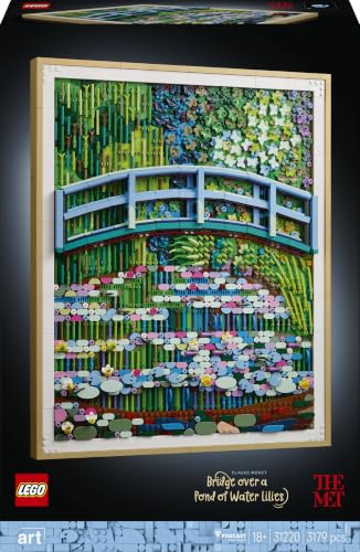 LEGO Art Claude Monet : Le Bassin aux nymphéas, Harmonie Verte 31220
