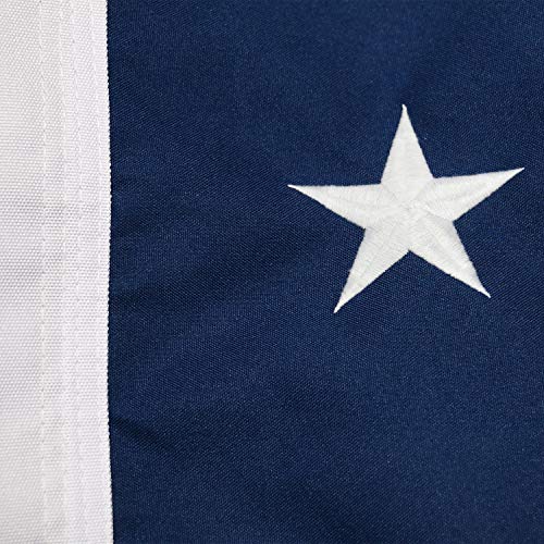 Dlory 5X8 Ft American Made Usa Flag Durable Heavy Duty United States Flag Embroidered Stars Sewn Stripes Uv Protected Outdoor Us Flag #TOP6