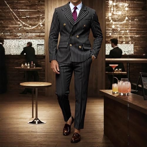 Ensemble deux pièces moderne pantalon et tailleur élégant pour les banquets - 3