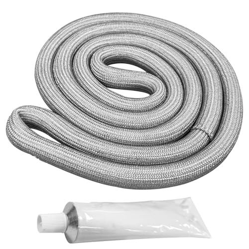 Upgraded W10906683 Dryer Door Seal Part Compatible with Some Maytag Crosley Whirlpool and Kenmore Dryer Door Seal Replacement W10823580 AP6034191 W10389571 PS11766744 3390731 WPW10389571 With Adhesive