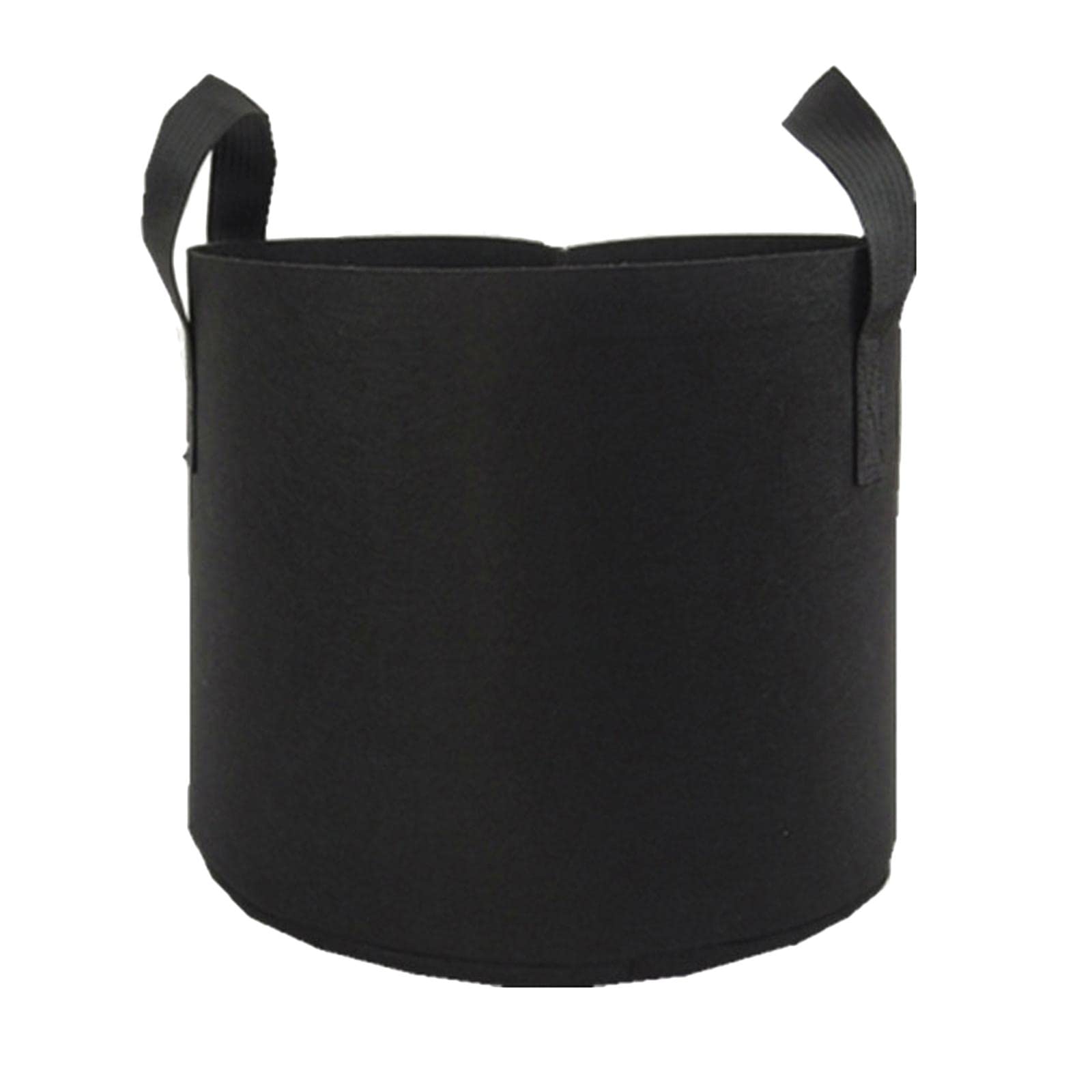 LZVMLNQI Grow Bags Garden Non-Woven Aeration Plant Vegetables Fabric Pot 50 Gallon, Black