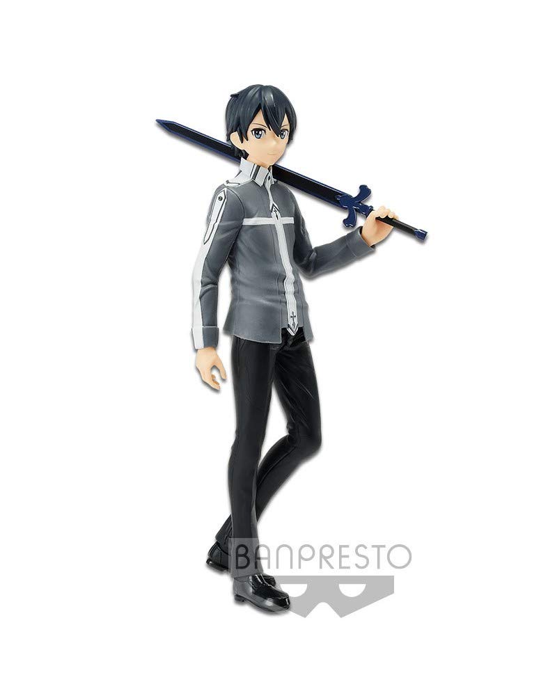 Statua Banpresto Kirito - Sword Art Online Alicization EXQ - Figura Collezionabile In Plastica Rigida - Regalo Per Anime E Manga - 2