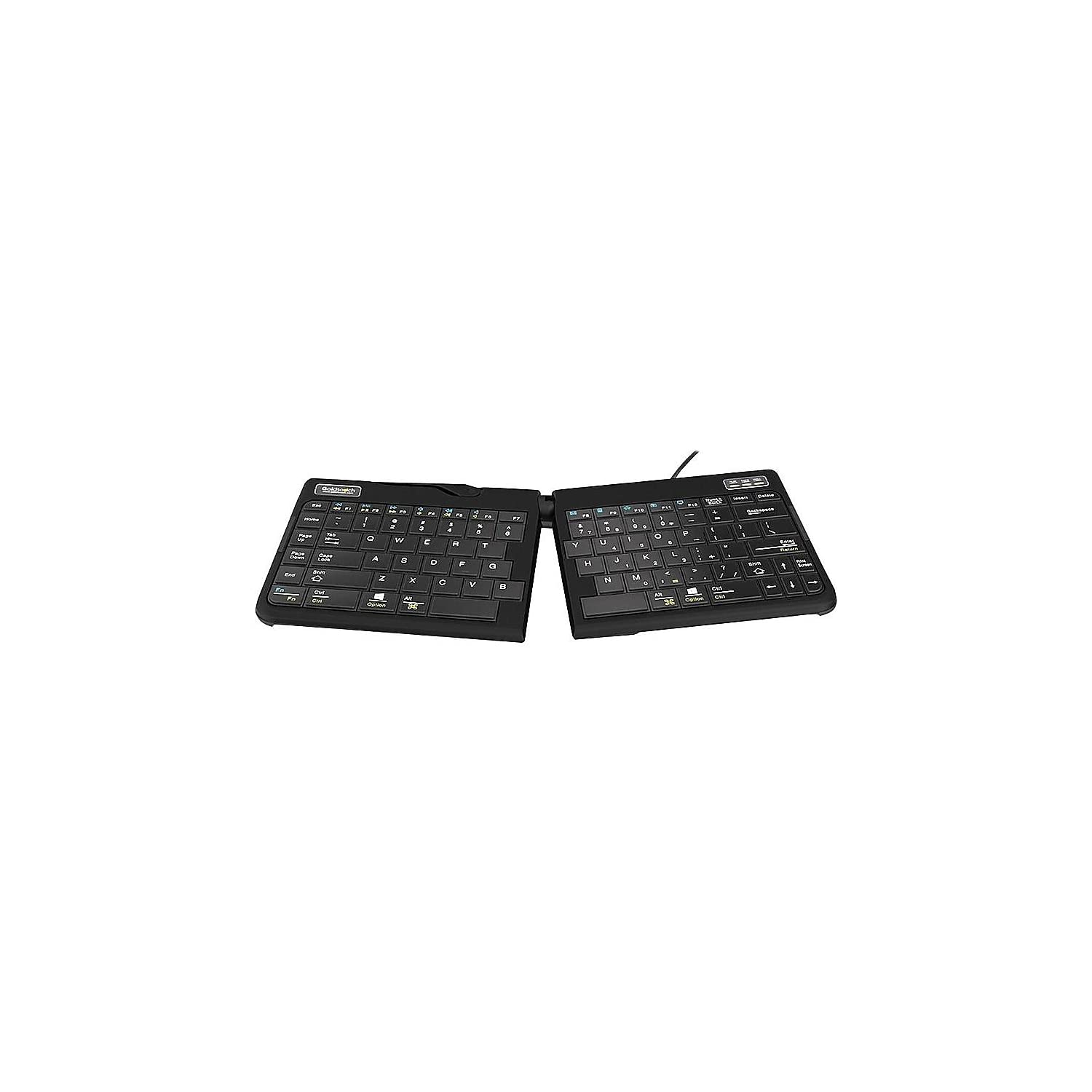 Goldtouch GTP-0044 Go!2 Mobile Keyboard Portable Foldable Travel Keyboard with USB Black product thumbnail 6
