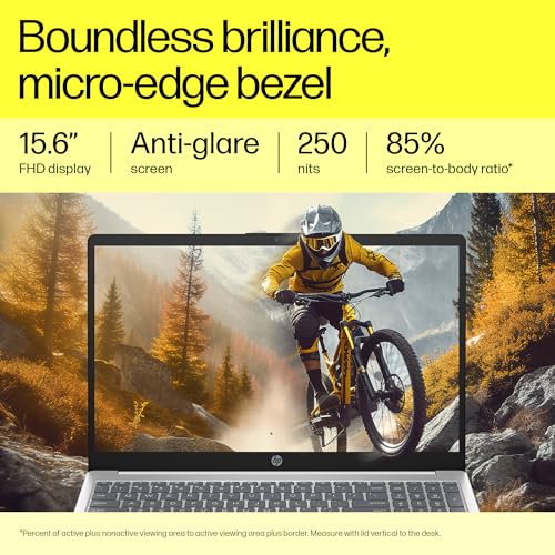 Image of HP Laptop 15, 13th Gen Intel Core i3-1315U, 15.6-inch (39.6 cm), FHD, 8GB DDR4, 512GB SSD, Intel UHD Graphics, 1080p FHD Camera w /Privacy Shutter, Dual Speakers (Win 11, White, 1.6 kg),