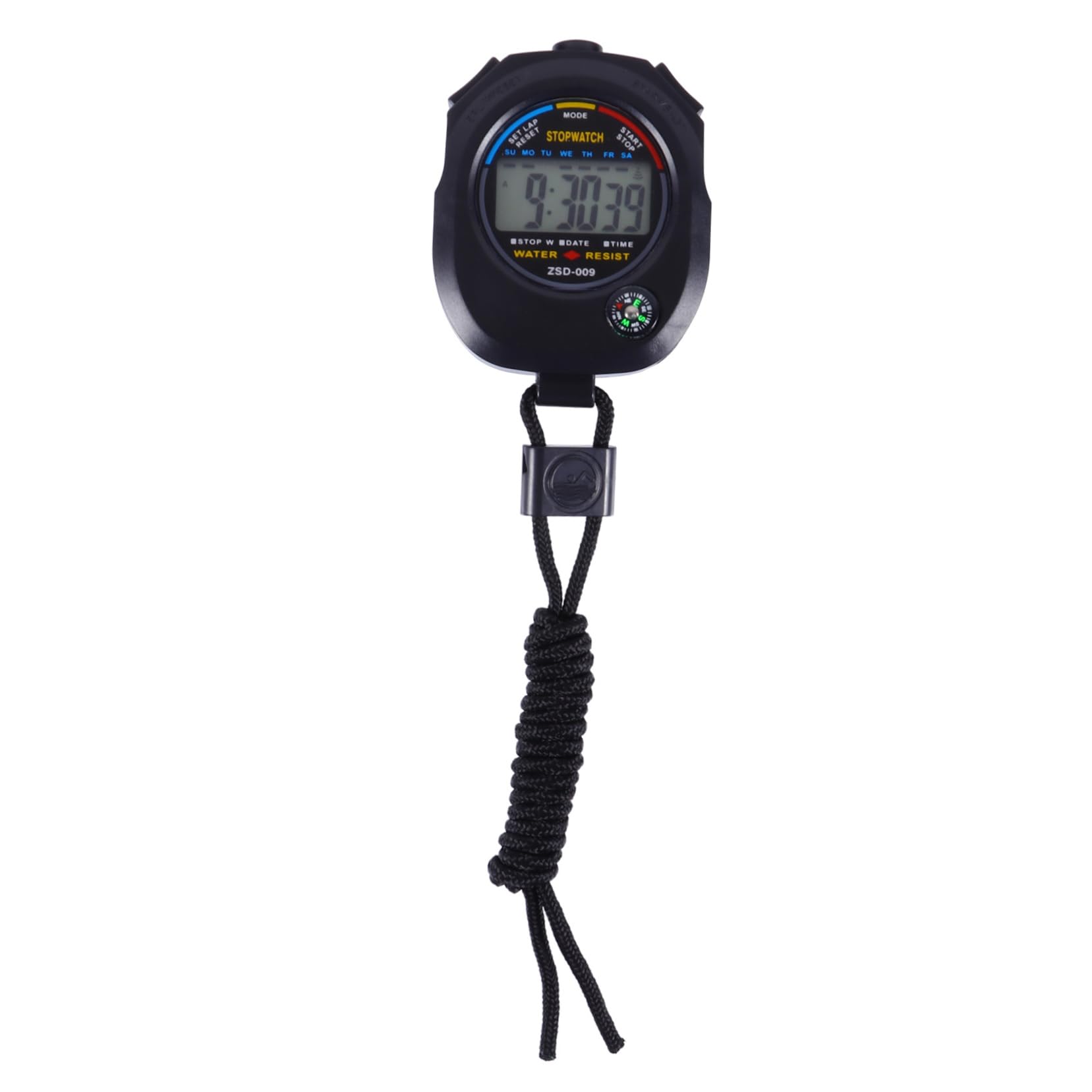 NAMOARLY Referee Sports Timer Portable Stopwatch Lightweight Fitness Timer Large Display Match