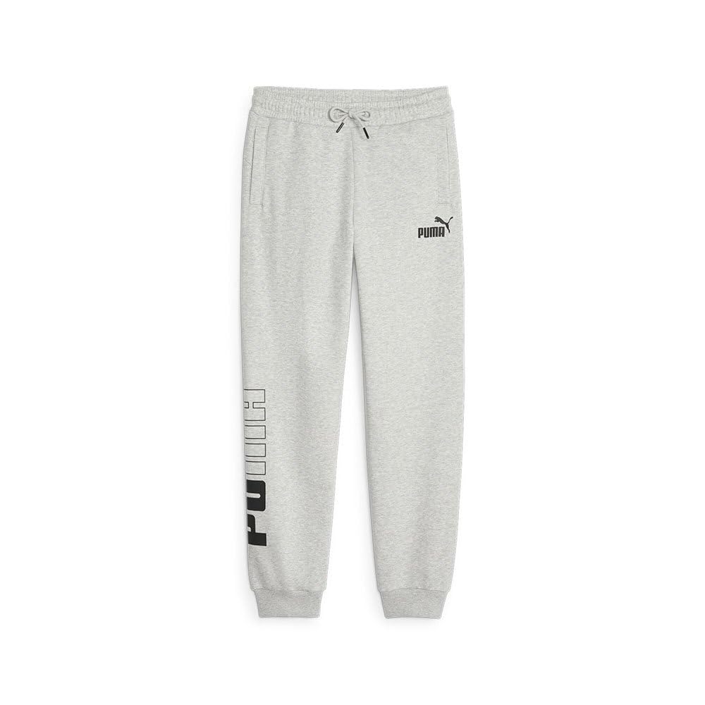 PUMA Power Colorblock Pantalones Deportivos FL B - Pantalones de Punto Niños