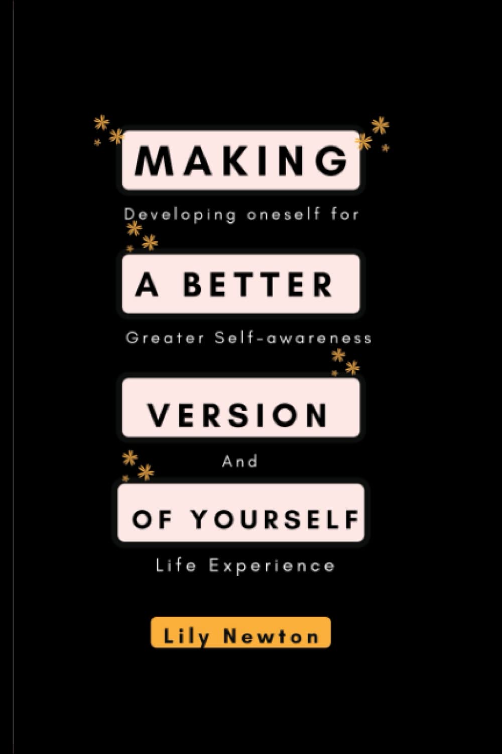 MAKING A BETTER VERSION OF YOURSELF: Developing oneself for greater self-awareness and life experience