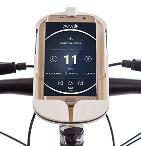 CESAcruise, Freisprecheinrichtung & Universelle Smartphone Halterung fürs Fahrrad, Mountain Bike, Motorrad, Roller, E-Bike, Segway oder
