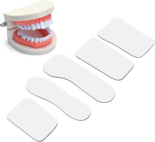 5 peças espelho intraoral ortodôncia para dentistas clínicos