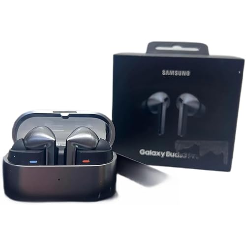 SAMSUNG Galaxy Buds 3 Pro AI True Wireless Bluetooth Earbuds, Noise Cancelling, Sound Optimization, Real-Time Interpreter, Redesigned Comfort Fit Latin American Version (Silver)