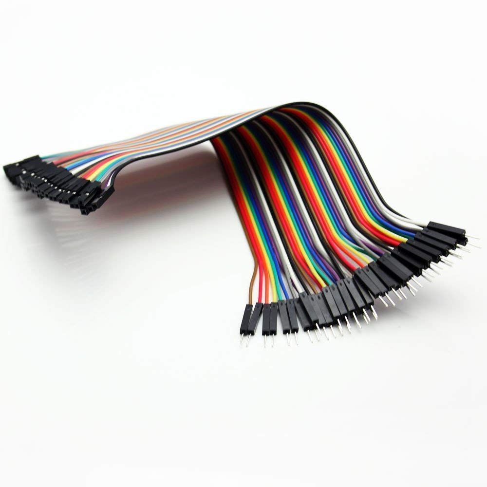 Acquista Renkforce JKMF403 Cavo Jumper Arduino, Banana Pi, Raspberry Pi 40x Spina Jumper 40x Presa Jumper 30 00 Cm Colorato 2299844 - Foto 8