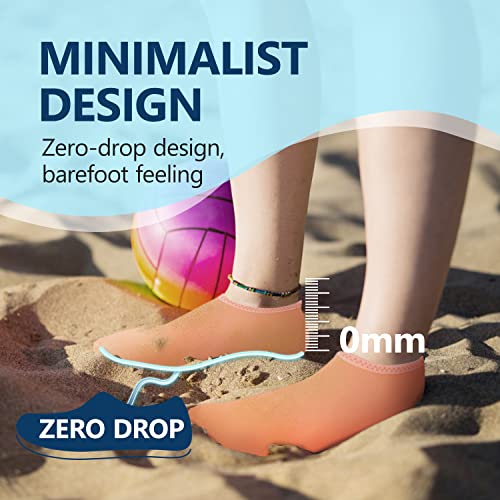 Image of JACKSHIBO Water Shoes for Women Men Quick-Dry Swim Shoes Beach Water Socks | Aqua, Swimming, Yoga, Surf, River, Lake, Kayak, Pool Socks, Cruise Essentials, Sport, Adult, Unisex, Cute, Barefoot, Vacation