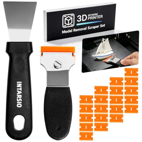 22Pcs 3D Printer Scrapers Model Removal Kit with Scratch-Free Design