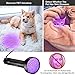 BRIONAC UV Black Light Flashlight, 100 LED 395nm Wavelength for Pet (Cat/Dog) Urine Detector, Dry Stains, Bed Bug and Scorpion with 6AA Batteries (Not Included), Matching with Pet Odor Eliminator
