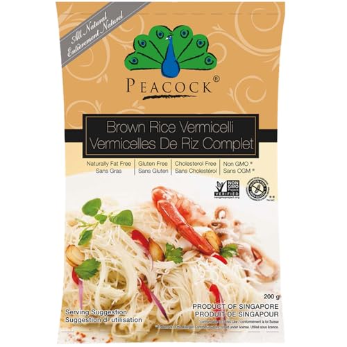 Peacock Brown Rice Vermicelli, 200Gram - Gluten Free (B00IR9MXPG) Amazon Price History, Amazon Price Tracker