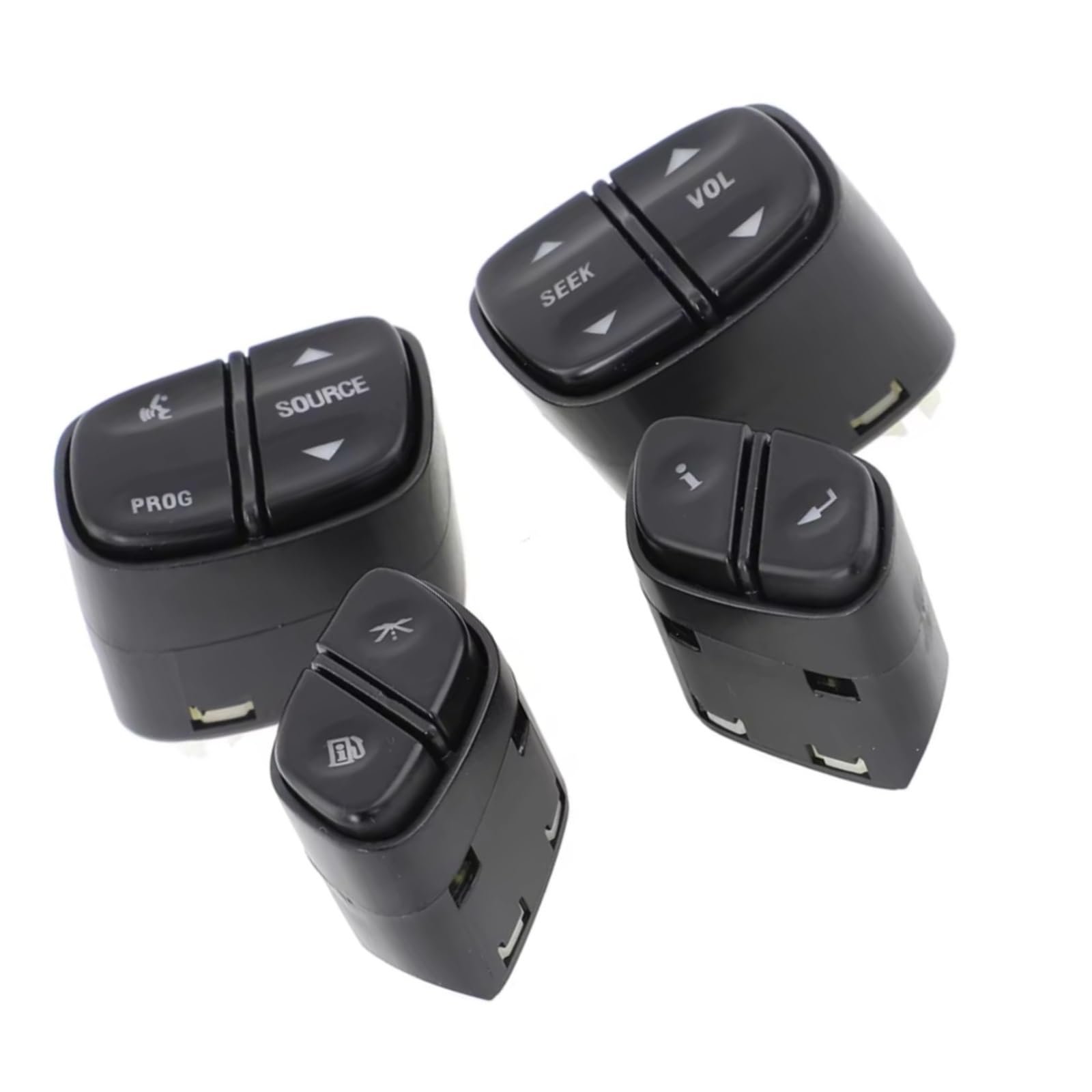 Compatible Con Buick Para Rainier 2004-2007 Interruptor De Audio Para Volante De Coche Control De Crucero De Volumen Inalámbrico OEM 21997739 Botón Volante Automóvil