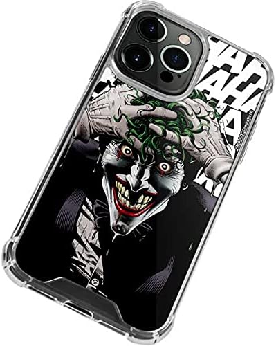 Skinit Clear Phone Case Compatible with iPhone 13 Pro Max - Officially Licensed DC Comics The Joker Killing Joke Variant Cover Art by Brian Bolland Design
