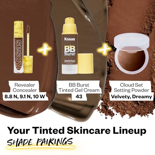Image of Kosas BB Burst Hydrating Tinted Face Gel Cream with Buildable Coverage, 43
