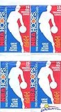 1989/90 Hoops Series 2 NBA Basketball Collection of (4) Original Factory Sealed Packs with 60 Cards...
