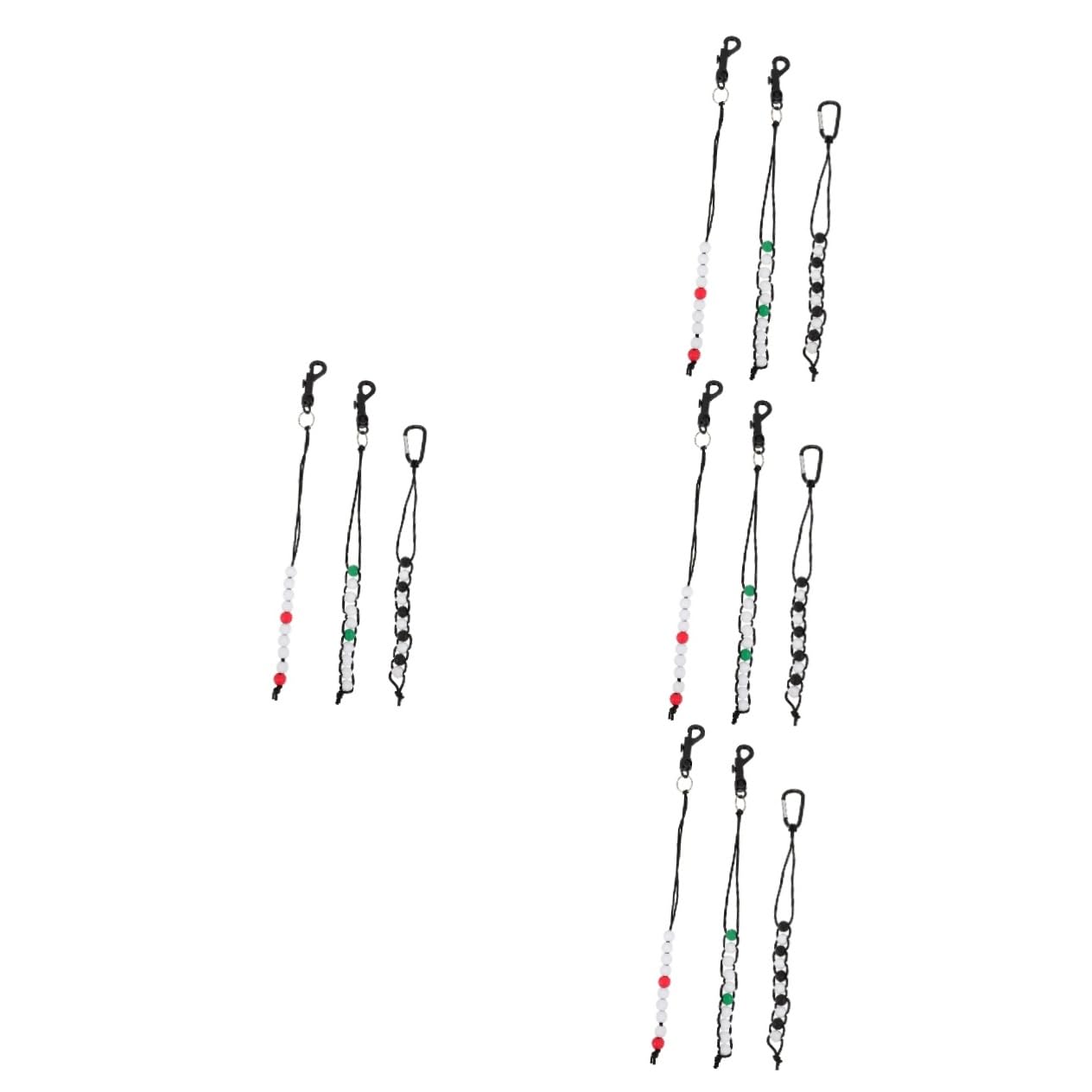 Sosoport Goleador De Golf Encimera Rosario Accesorios De Golf Golpes Contador De Swing De Golf Mostrador para Cuentas De Golf Contadores De Golf Accesorio De Golf Nylon