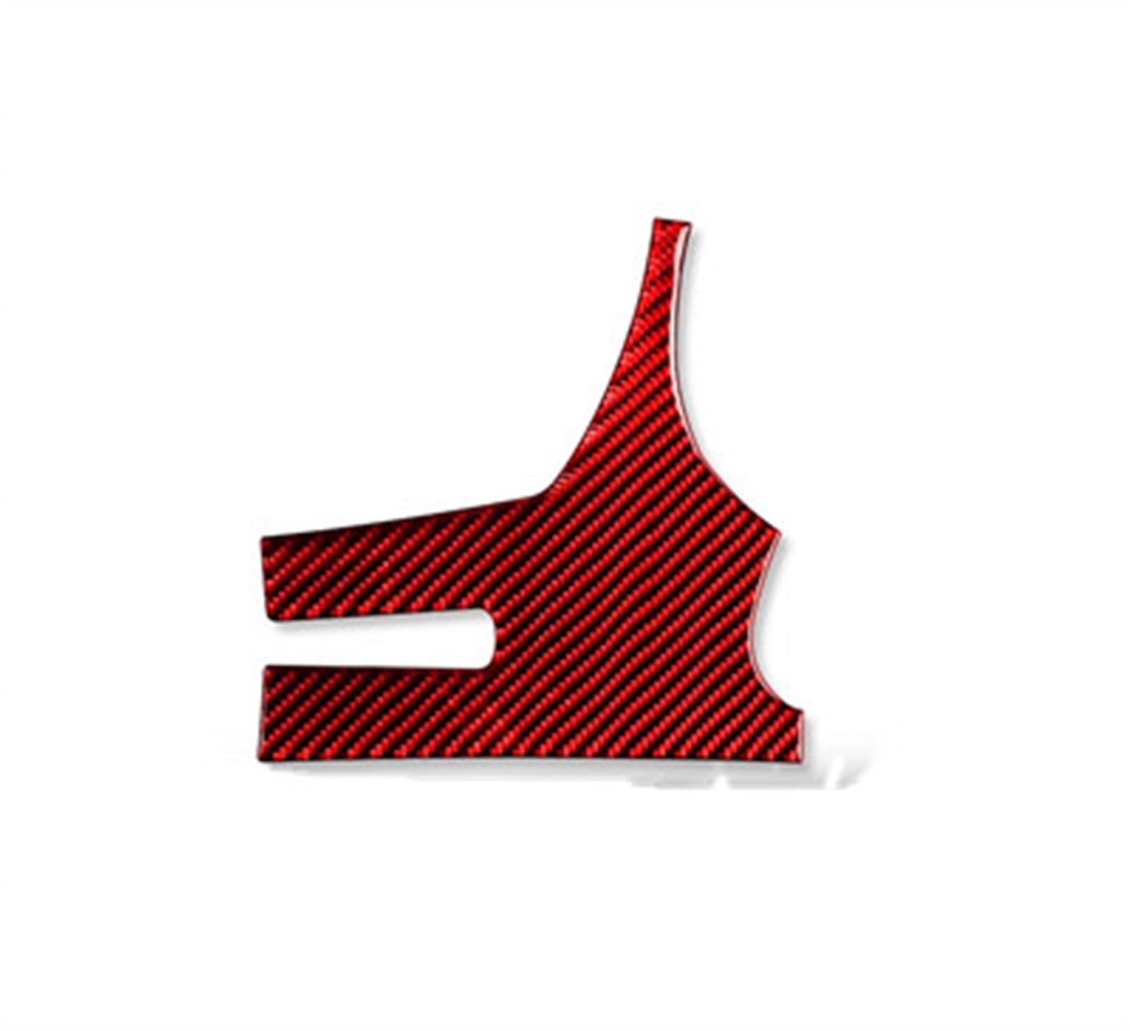 Carbon Fiber Car Interior Headlight Switch Panel Trim Sticker Decoration for Nissan for Rogue T32 2013-2021 Anti-dust(Red LHD)