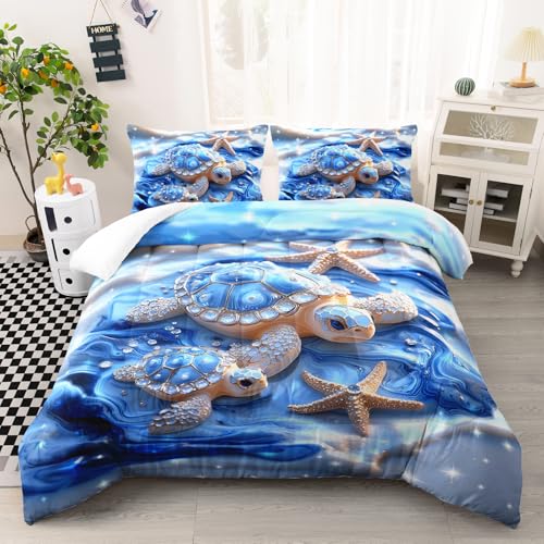 AILONEN �E�~�K�� �|���z�c�Z�b�g �N�C�[���T�C�Y�A�r�[�`�e�[�} �u���[�^�[�g���Y�H�ѕz�c�Z�b�g �j�̎q/���̎q�p�A���̂悤�ȊC�m�����|���z�c ���J�o�[2���t�� 3�_