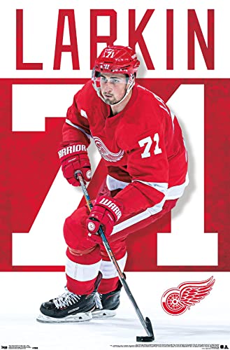 Trends International NHL Detroit Red Wings - Dylan Larkin Wall Poster, 22.375