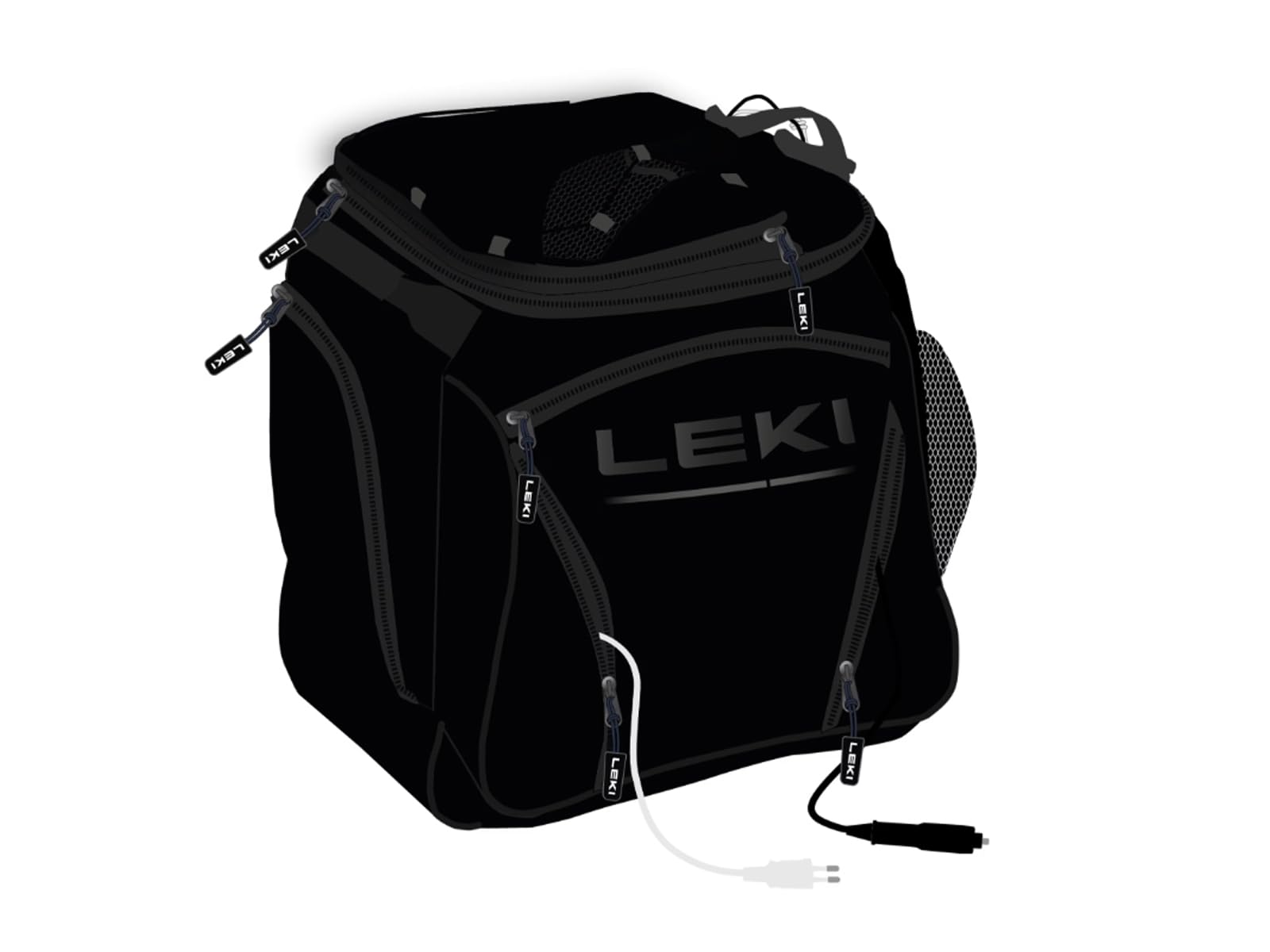 LEKI Borsa da barca Hot (Heatable) 360012003 Black