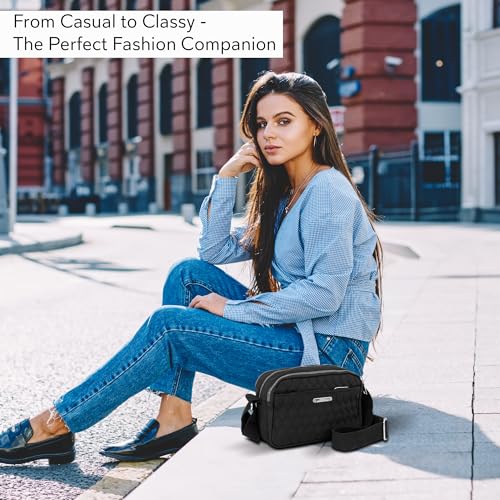 Image of Storite Women Sling Bag Crossbody Purse | Stylish PU Leather Mini Shoulder Bag for Ladies | Compact Travel Side Bag with Zipper | Daily Use Handbag